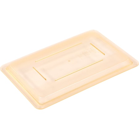 Storage Container Lid,18x12,Yellow,PK6