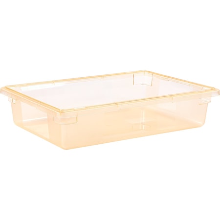 Strge Container,8.5 Gal.,26x18x6,Yl,PK6