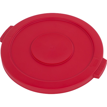 20 Gal Trash Can Lid, Red