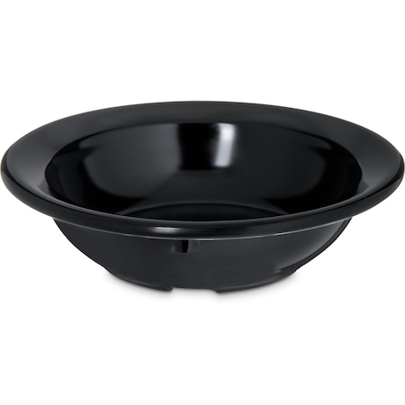 Melamine Fruit Bowl,3.5 Oz.,Blk,PK48