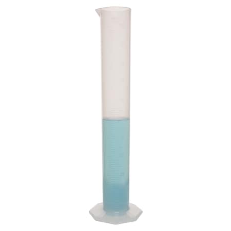 Bel-Art Single Scale 1000ml PP Graduated Cylinder: 10.0ml Graduation