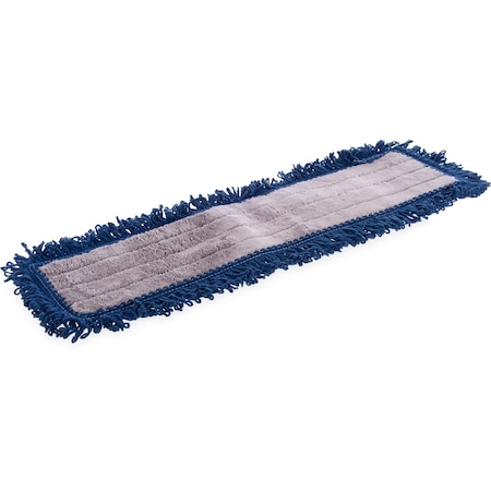 5 In X 24 In Launderable Dust Mop, Blue,PK12