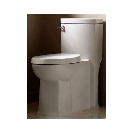 Boulevard RHe Elong 1Pi Toilet W/Seat W/, 1.28 Gpf, Siphon, Floor Mount, Elongated, White