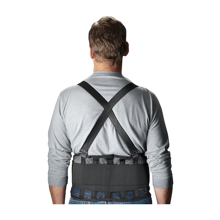 Back Support Belt,Xx-Large,Black