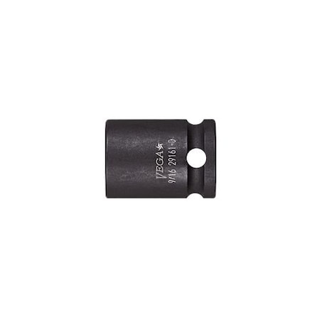 Imp Socket ,3/8 Sq Dr 9 Mm 12pt