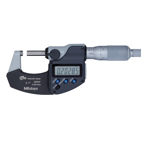 Thimble Micrometer,Ratchet,75mm
