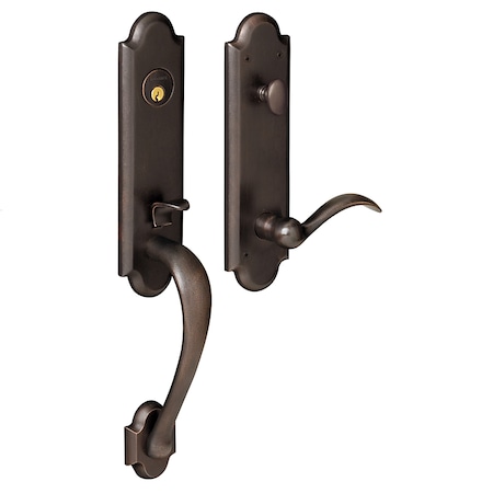 Entry Handlesets Distressed Oil Rubbed Bronze