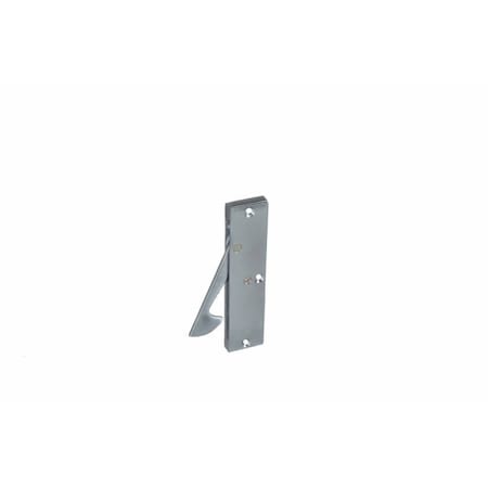 Concealed Door Edge Pull Satin Chrome 14-1/4