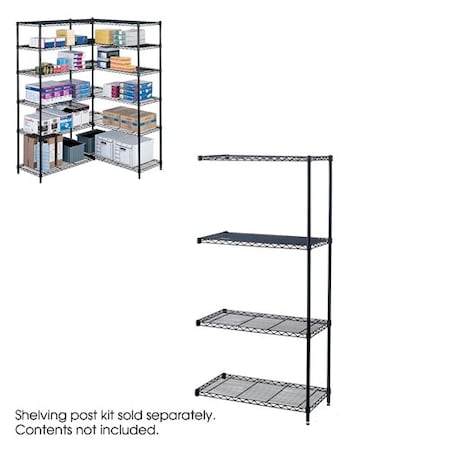 Industrial Shelf Add-On Unit,36 X 18