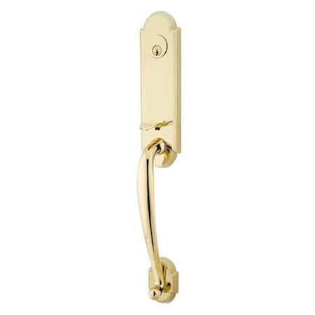 Lifetime Brass Handleset 3043RKPVDRH