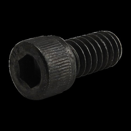 1/4-20 Socket Head Cap Screw, Zinc Plated Steel, 1/2 In Length