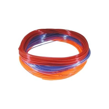 Nylon Tubing,OD 1/4,ID 0.18,500 Ft.,Bk