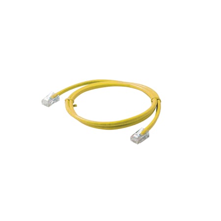Cat6 Patch Cord Non-Booted UTP CULus Yel