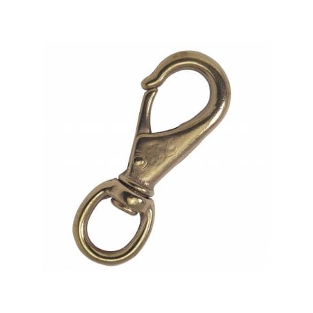 Snap Bronze Spring Round Swivel Eye Size 2