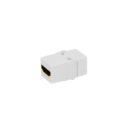 Keystone HDMI Jack Adapter White