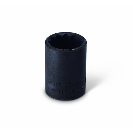 Socket 1/2 Drive 12 Point Standard Blac