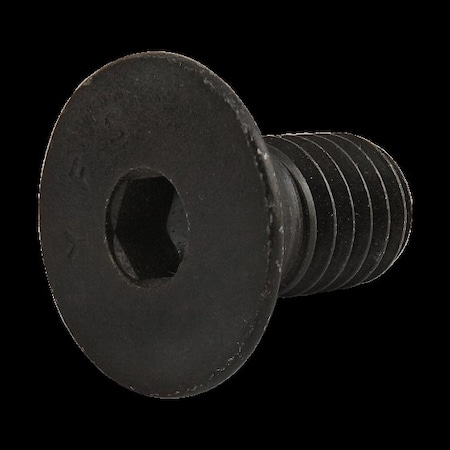 3/8-16 Socket Head Cap Screw, Zinc Plated Steel, 3/4 In Length