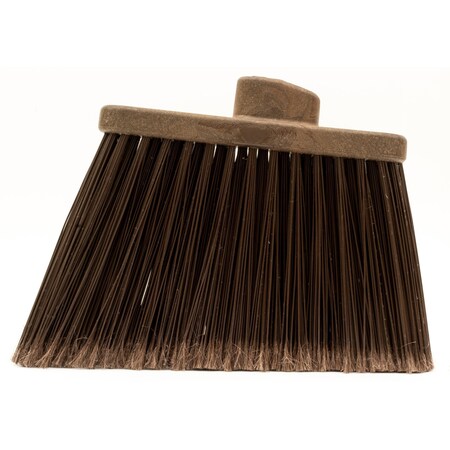 Med-Duty Angle Broom Head,12,Brn,PK12