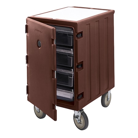 Food Transport Cart,Dark Brown