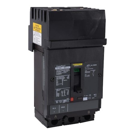 Circuit Breaker,PowerPact H,I Line,th, 20 A, 690V AC, 2 Pole, I-Line Bracket Mounting Style