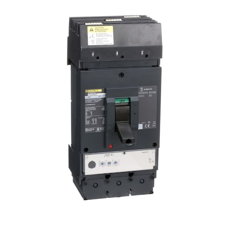 Circuit Breaker,PowerPact L,I-Line,Mi, 400 A, 600V AC, 3 Pole, I-Line Bracket Mounting Style