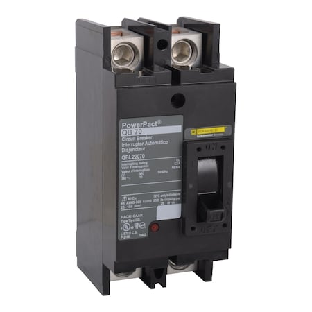 PowerPact Q - Molded Case Circuit Breake, 250 A, 240V AC, 2 Pole, Unit Mount Lug Mounting Style