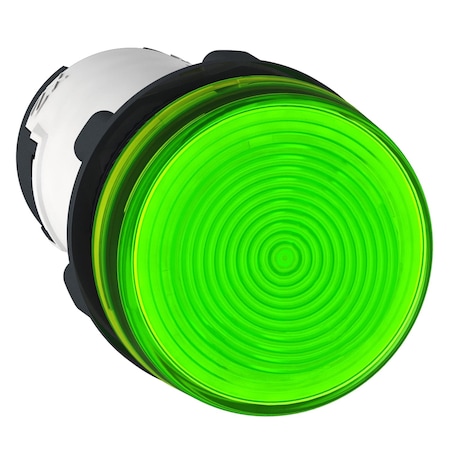 Round Pilot Light 0 22-green-bulb BA