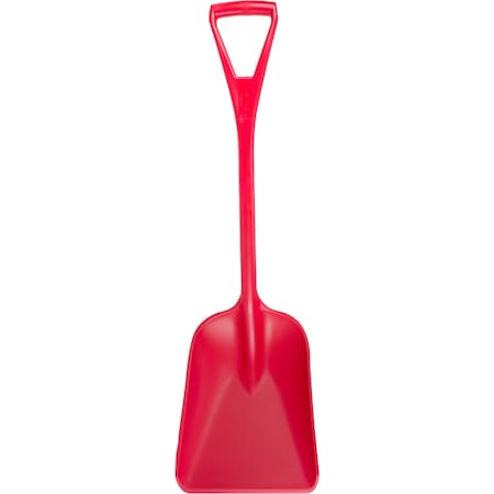 Sparta Sanitary Shovel 10 X 13.75,Red