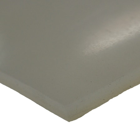 Silicone Sheet - 50A - Smooth Finish - No Backing - 0.062 T X 36 W X 300 L - Translucent White