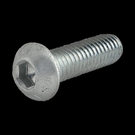 M6-1.00 Socket Head Cap Screw, Zinc Plated Steel, 20 Mm Length