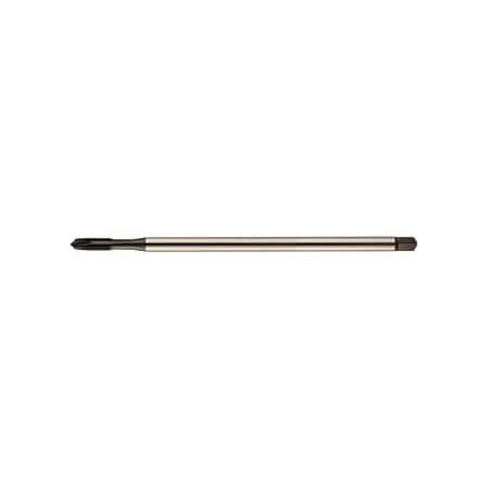 Spiral Flute Tap, #3-4, 4 Flutes, Oxide