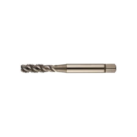 Spiral Flute Tap, M6X1, 4 Flutes