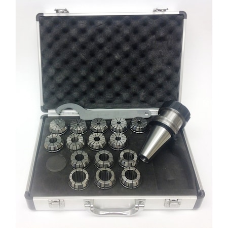 ER-40 CAT40 V-Flange Spring Collet Chuck Set