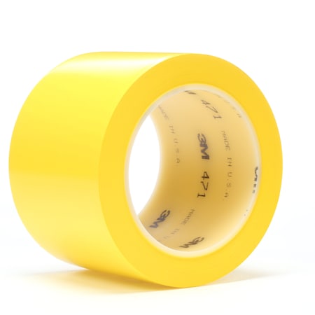 Marking Tape,3In W,108 Ft. L,Yellow