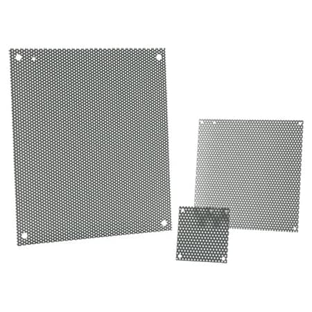 Perforated Panels, Fits 16x12 Med, Gray, Steel