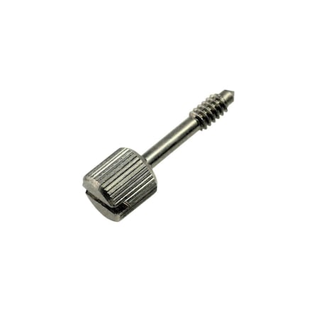 Captive Panel Screw, #4-40 Thrd Sz, 25/32 In Lg, Round, Stainless Steel