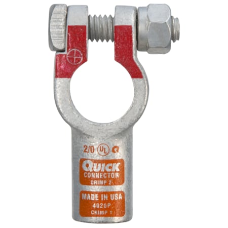 Universal Cramp Crimp,4 Gauge,PK5