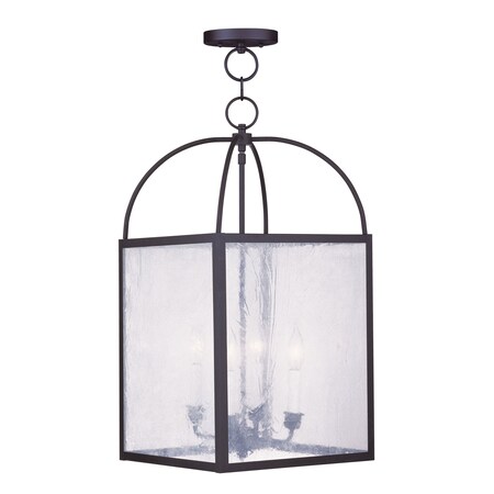 Milford 4 Light Black Chain Lantern