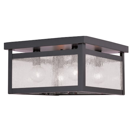 Milford 4 Light Bronze Ceiling Mount