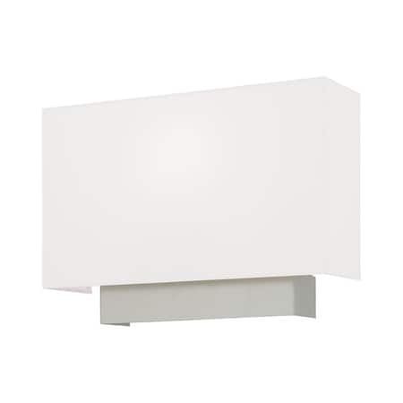 Clark 1 Light Brushed Nickel ADA Wall Sc