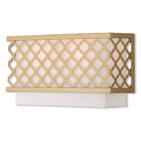 Arabesque 2 Light Soft Gold ADA Wall Sco