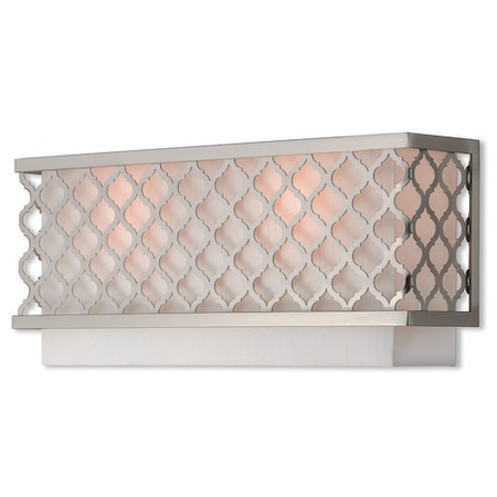 Arabesque 2 Light Brushed Nickel ADA Wal