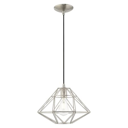 Geometric Shade Mini Pendants 1 Light Br