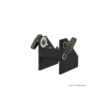 Black 15 S 90 Deg Pivot Bracket W/T-Hand