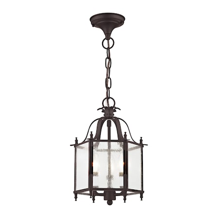 Livingston 3 Light Bronze Convertible Mini Pendant/Ceiling Mount