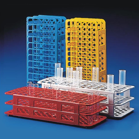 Rack,40-Place,Pp,Blue