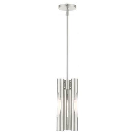 Brushed Nickel Pendant Chandelier,3 Ligh