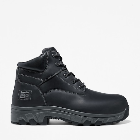 Size 14 Men's 6 In Work Boot Composite Work Boot, Black