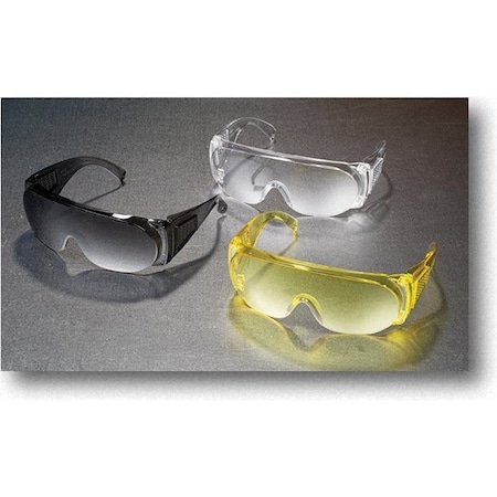 Safety Glasses, Wraparound Amber