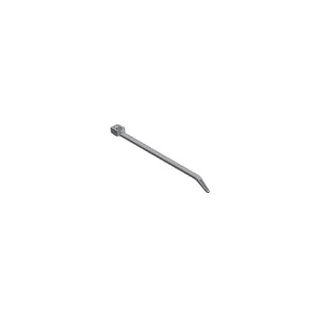 Nat Metal,Tab Cable Ties,4,18lb.,PK100